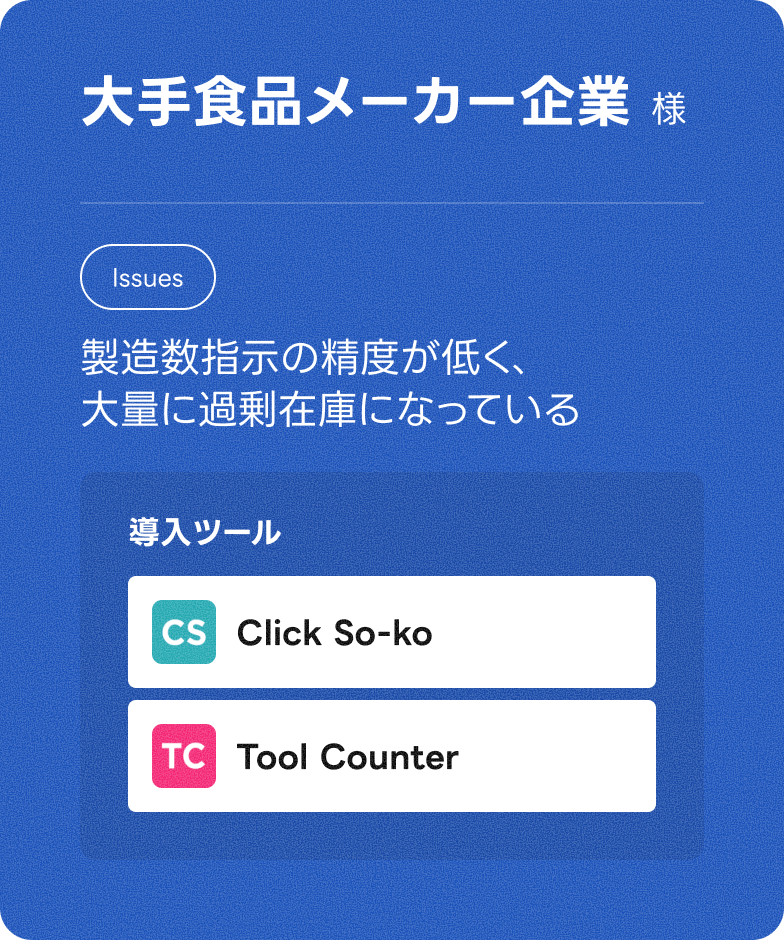 大手食品メーカー企業